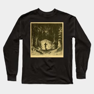 THE ORGAN - Cavern Illustration Vintage Long Sleeve T-Shirt